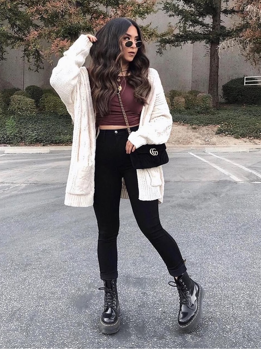 Chunky Cream Knit Cardigan